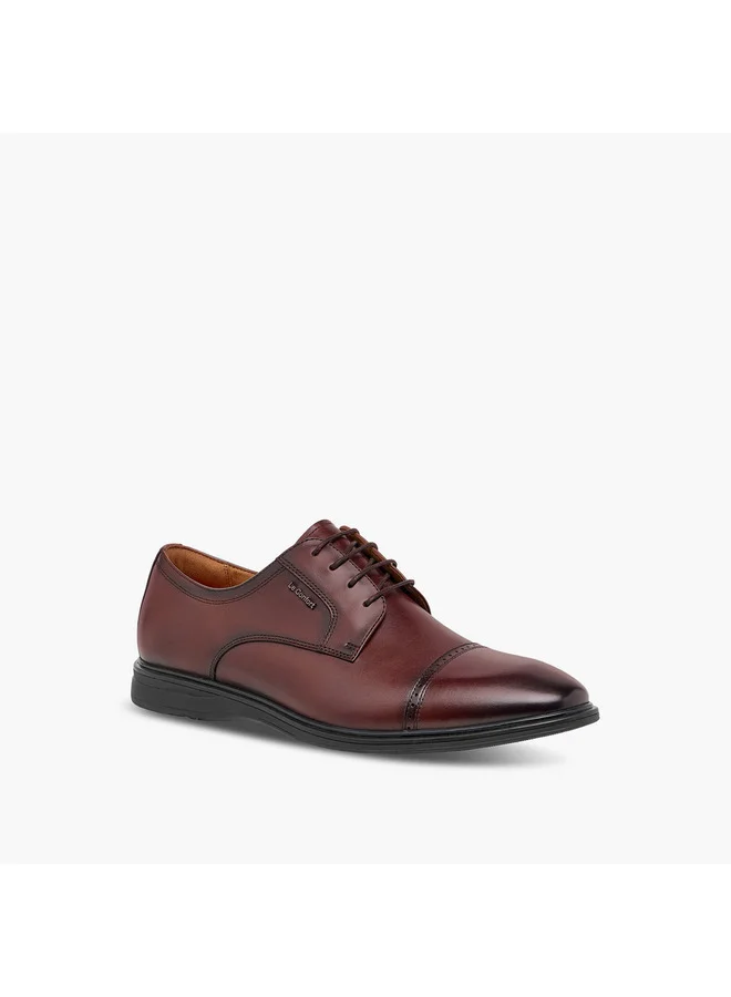 Le Confort Men Solid Lace-Up Derby Shoes