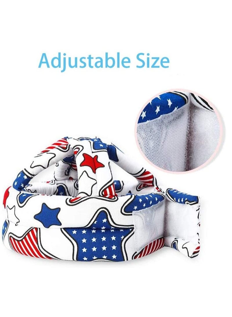 Excefore Baby Safety Helmet Head Protector, Infant Toddler No Bumps Cushion Bumper Bonnet with Padding, Cute Hat, Protection for Crawling Running Walking, Children's Day Gift - Image 2