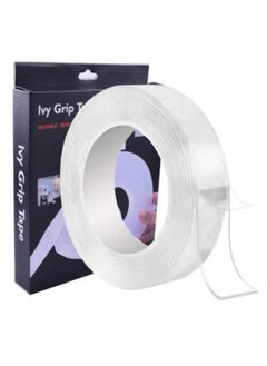 GTC GTC® Ivy Grip Tape Strong Removable Washable and Anti Slip Double Sided Transparent Tape 1mm Thikness (429-31) (3 Meter) 12x12x3 CM  - Image 1