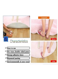 GTC GTC® Ivy Grip Tape Strong Removable Washable and Anti Slip Double Sided Transparent Tape 1mm Thikness (429-31) (3 Meter) 12x12x3 CM  - Image 5