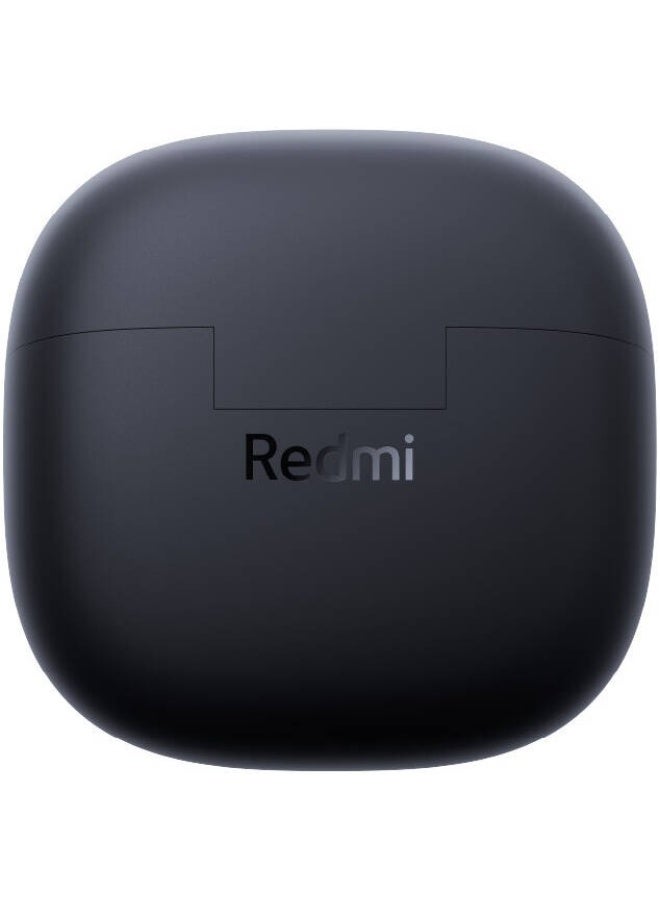 Xiaomi Redmi Buds 6 Lite Headphones, Bluetooth 5.3 Technology, Up to 40dB Noise Cancellation, Dual-mic with AI Noise Reduction, 12.4mm Titanium Diaphragm, 7 Hours of Music Playback, Black | 6LITEBLK - Image 2