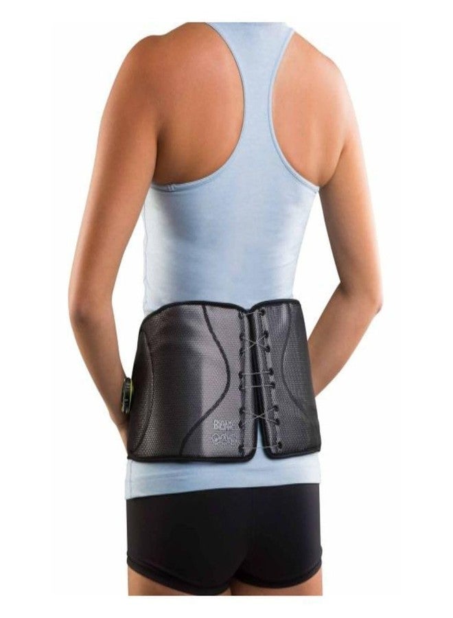 DonJoy Performance Bionic Reel-Adjust Back Brace with Removable Stabilizers for Back Support, Lumbar Control, Low Back Sprains and Strains - Image 3
