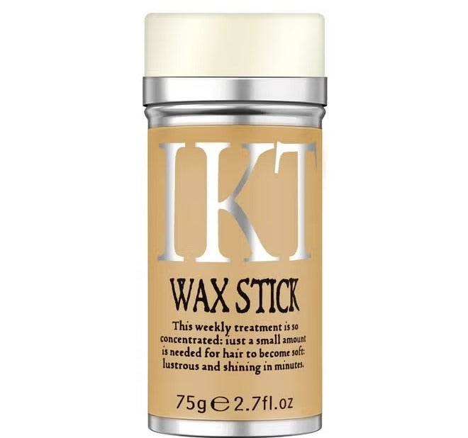 IKT Hair Wax Stick for Flyaways - Hair Bun Maker and Smoothing Pomade 75g - Image 2