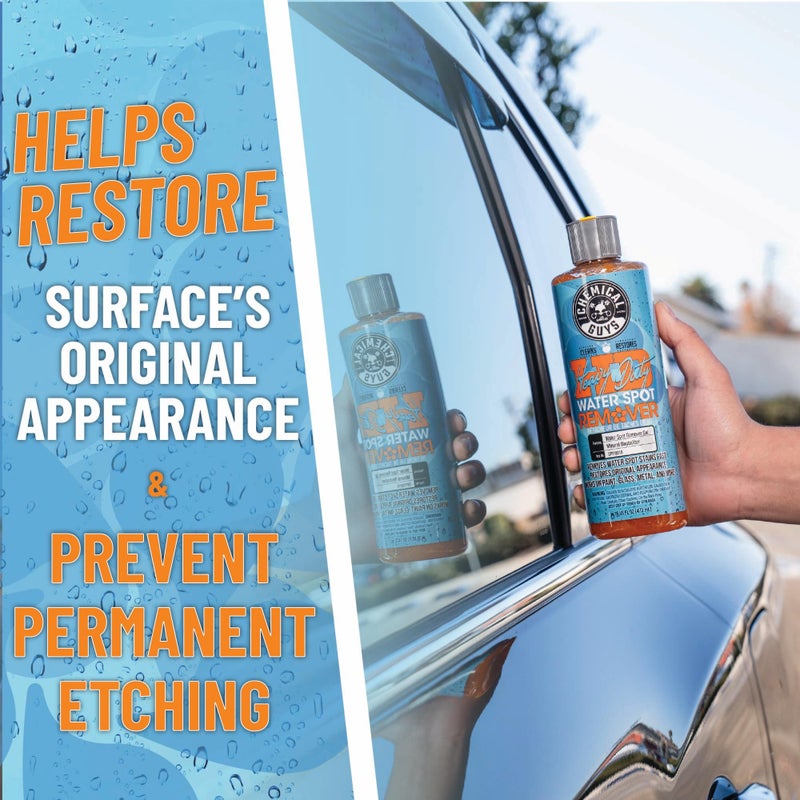 Chemical Guys جل مزيل بقع الماء من كيميكل غايز للاستخدام الثقيل للدهان والزجاج والمعادن - مزيل بقع المعادن والماء للسيارات والشاحنات والدراجات النارية والمركبات الترفيهية والمزيد - 16 أونصة - Image 5