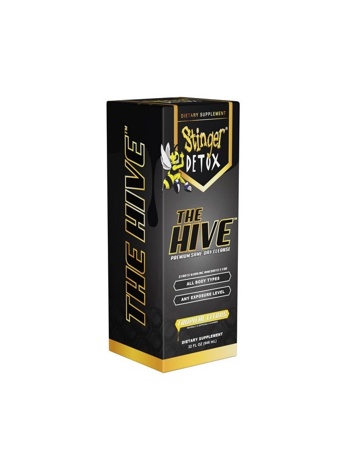 Stinger Detox ستينجر ديتوكس ذا هايف بريميوم تنظيف في نفس اليوم 32 أونصة مشروب - نكهة الحمضيات الاستوائية - 32 أونصة - Image 2