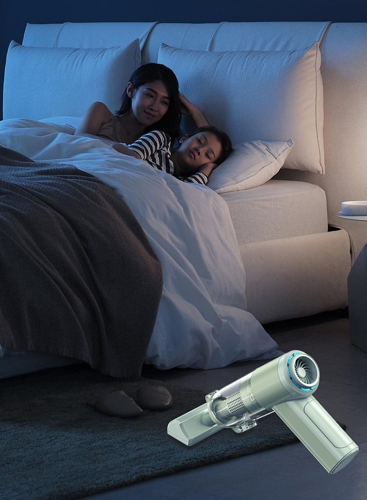 Rich Life Handheld Vacuum Cleaner Cordless | High Suction Power | Rechargeable Mini Air Duster 3-in-1 | Car & Home Wireless Vacuum | Model HD6673 - Image 4