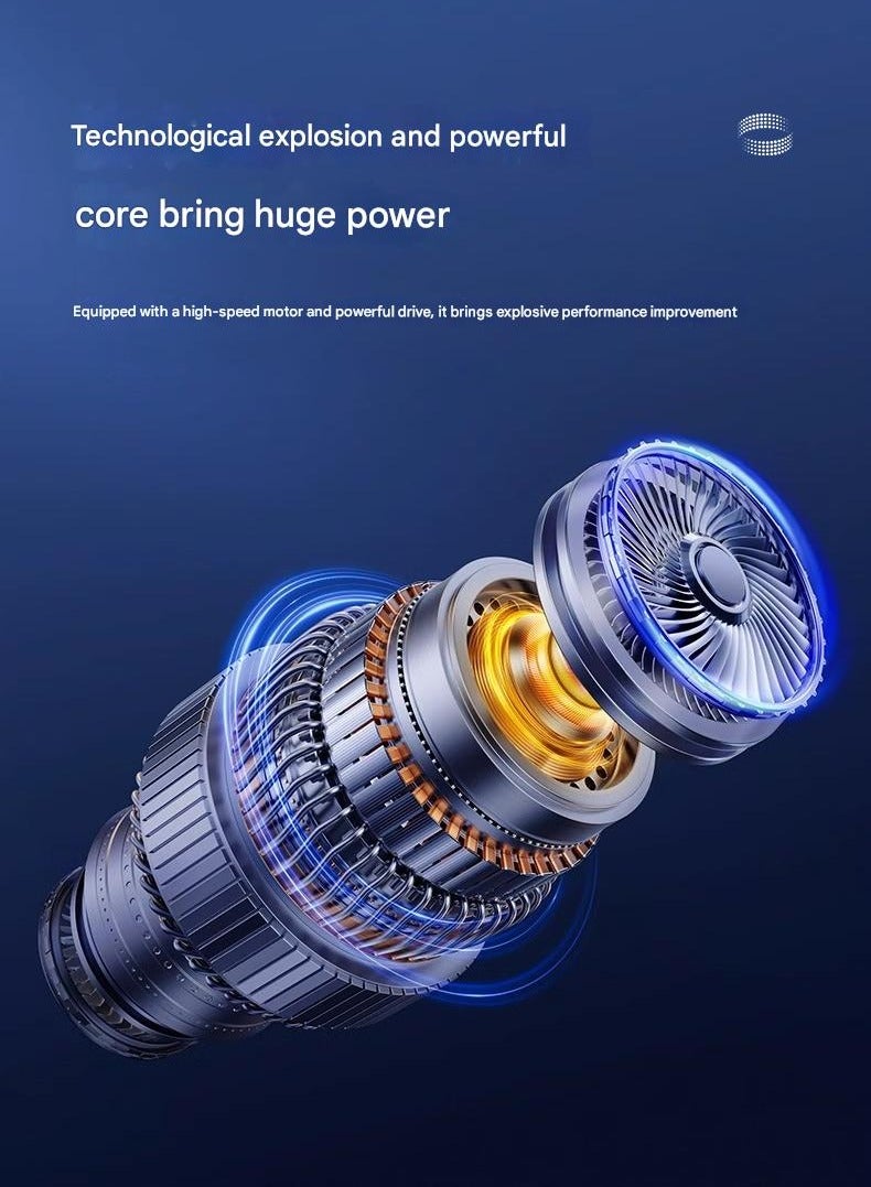 Rich Life Handheld Vacuum Cleaner Cordless | High Suction Power | Rechargeable Mini Air Duster 3-in-1 | Car & Home Wireless Vacuum | Model HD6673 - Image 2