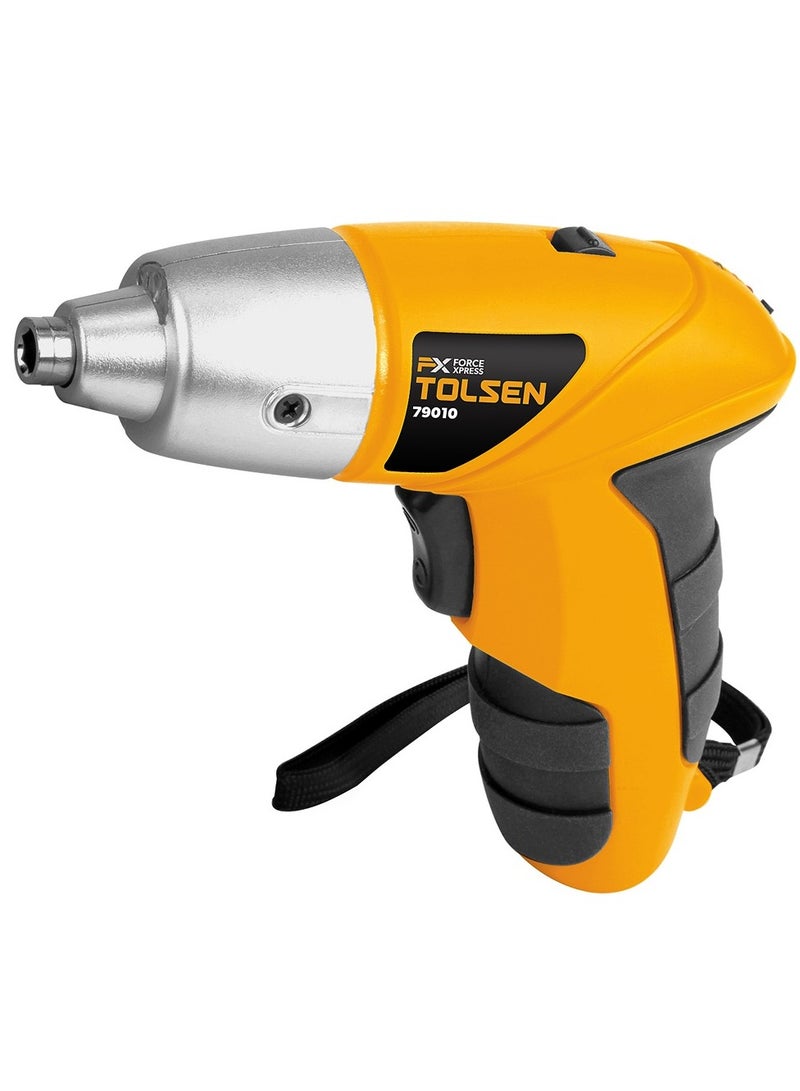 Tolsen 3.6V Cordless Screwdriver Set with 24 Accessories – Rechargeable Electric Driver with Bits and Drill Attachments – 79010 - Image 2