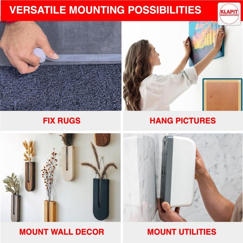 KLAPiT Super Tape - Gripzilla Heavy Duty Double-Sided Nano Tape - Image 3