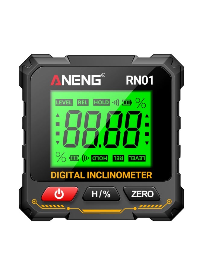 ANENG ANENG RN01 Digital Goniometer Electronic Level Box Electronic Angle Ruler Backlight Protractor Woodworking Inclinometer Tools - Image 1