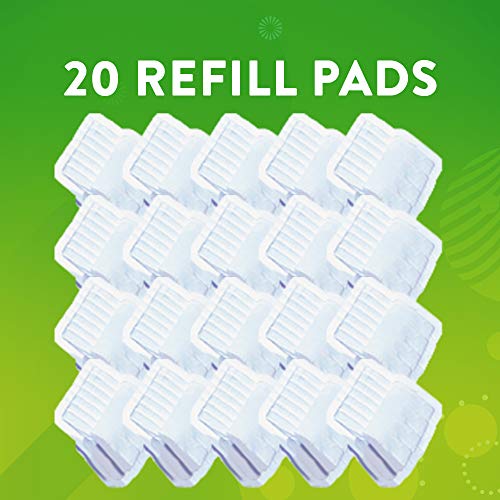 Scrubbing Bubbles Flushable Toilet Bowl Wand Cleaner Refills Fresh Brush Cleaner Toilet Refill Pads Removes Limescale Odors Citrus Scent 20 Count Pack of 1 - Image 5