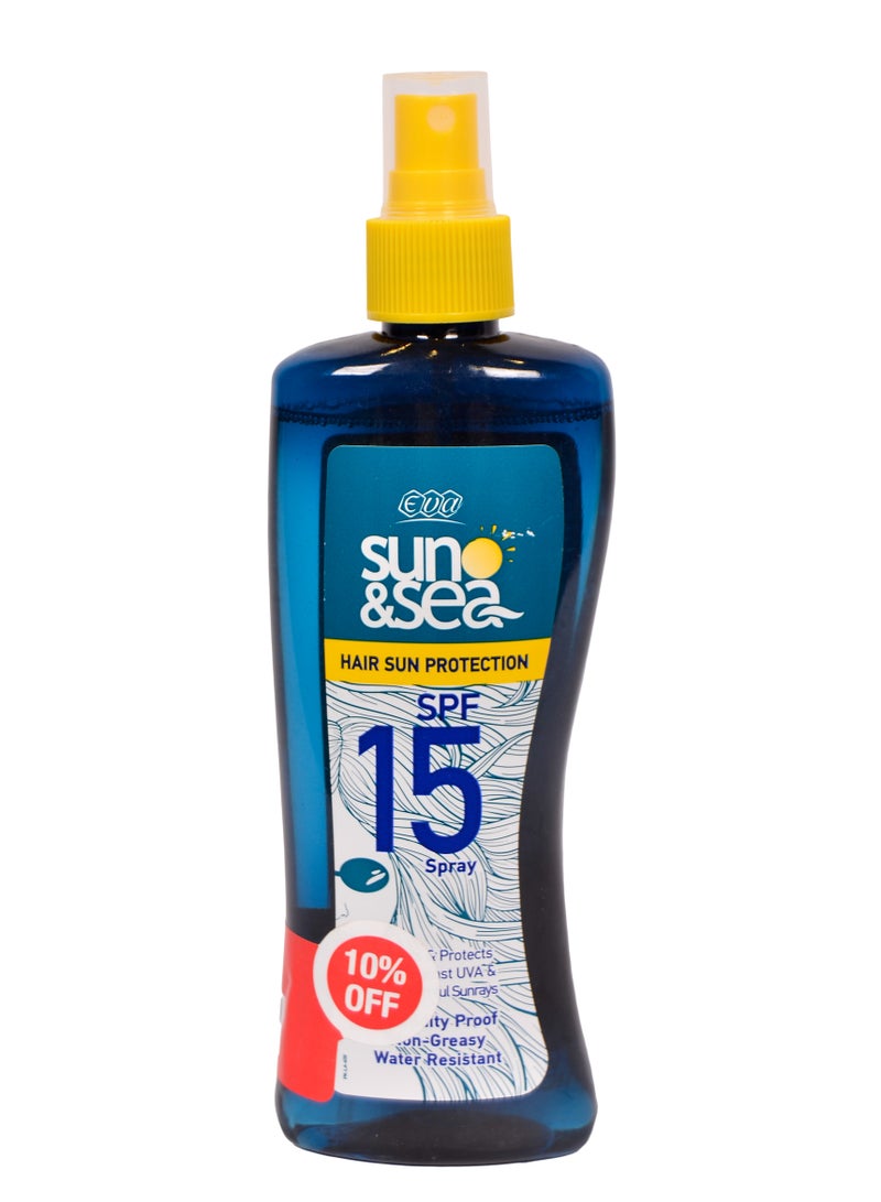 إيفا صن آند سي إيڤا سبراى لحماية الشعر من اشعة الشمس بمعامل حماية +15 200ملليلتر