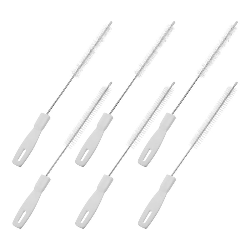 6pcs Foot and Toe Cleaning Brush with Long Handle - Between Toes Shower Scrubber for Feet - Soft Bristle Exfoliating Scrubber for Dead Skin Removal - Image 1