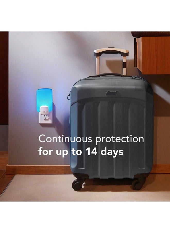 Essentials Flying Insect Light Trap Refills, 2 Light Trap Refill Cartridges, Featuring Light Powered Attraction