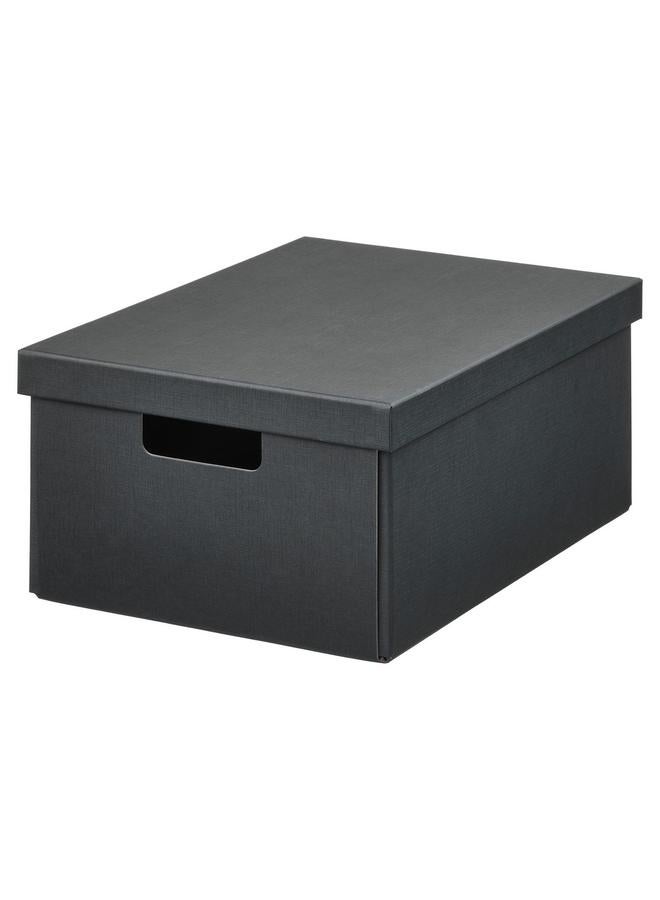 erorex Storage Box With Lid, Anthracite, 25X35X16 Cm - Image 1
