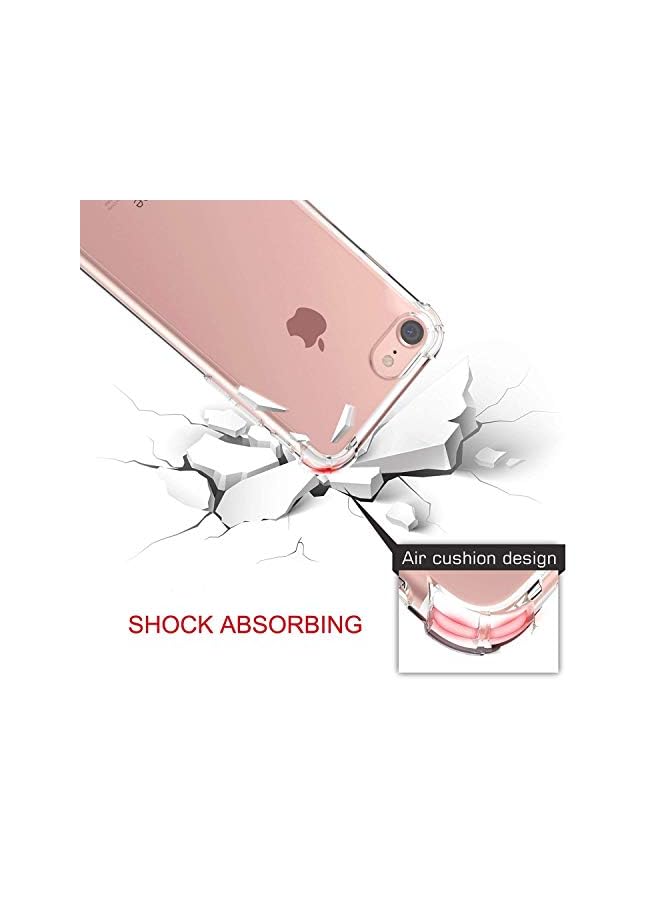 Zaboon Iphone 6 Plus / 6S Plus Case Cover Protective Shock Absorption Bumper Soft Transparent Case For Iphone 6 Plus / 6S Plus By Nice.Store.Uae (Clear) - Image 4
