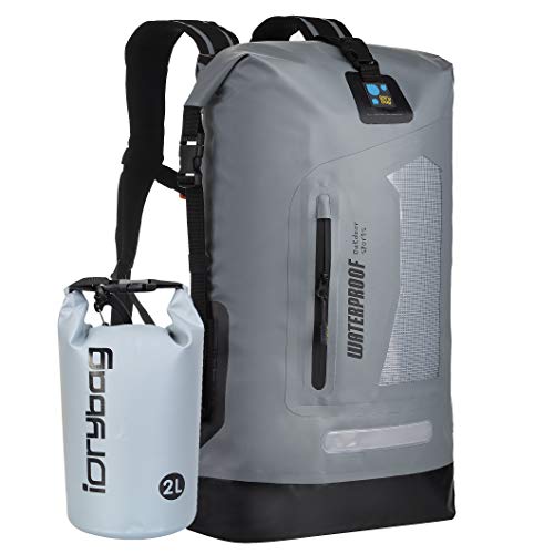 IDRYBAG Waterproof Backpack for Men 20L/30L/40L, Floating Dry Bag Kayak, Dry Backpack Hiking - Image 1