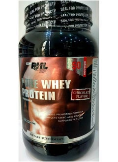 PHL PHL Pure Whey Protein chocolate flavor 50 scoops 1000g 