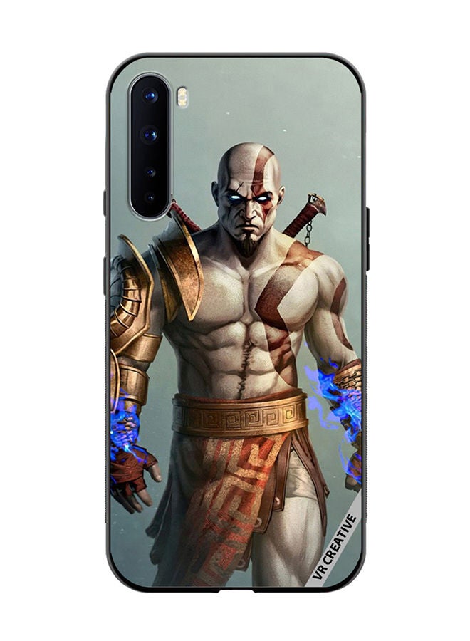VR CREATIVE Protective Case Cover For OnePlus Nord Young Kratos Design Multicolour - Image 1