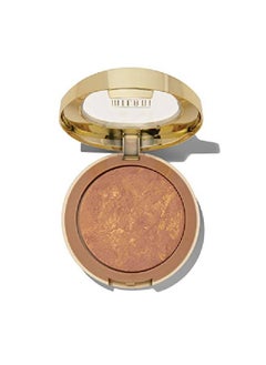 MILANI Baked Bronzer Glow Crueltyfree Shimmer Bronzing Powder To Use For Contour Makeup Highlighters Makeup Bronzer Makeup 0.25 Ounce  - Image 3