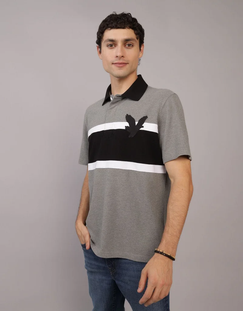 American Eagle AE Rugby Polo Shirt