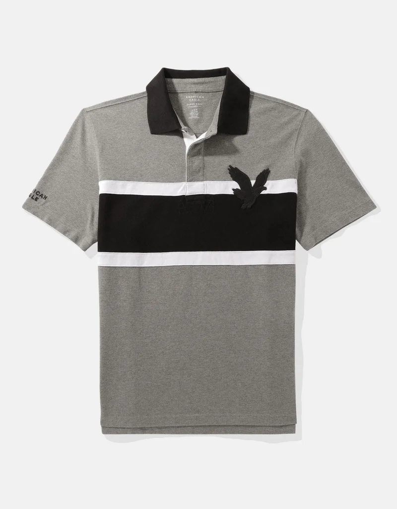 American Eagle AE Rugby Polo Shirt