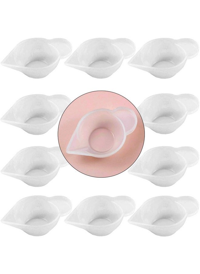 AUEAR - 10 Pack Silicone Mold Cup Dispenser Mini Measuring Mixing Cup For Diy Jewelry Making Epoxy Resin Craft - Image 1