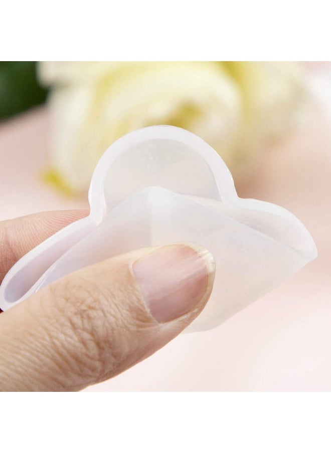 AUEAR - 10 Pack Silicone Mold Cup Dispenser Mini Measuring Mixing Cup For Diy Jewelry Making Epoxy Resin Craft - Image 1