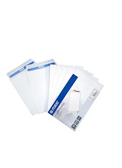 Maxi Maxi White Envelopes 100Gsm.10" X 7" Peel & Seal Pack Of 50Pc  - Image 1