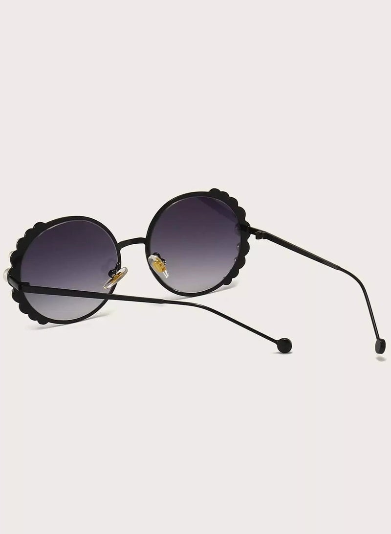 Generic Toddler Girls Faux Pearl Decor Sunglasses  - Image 2