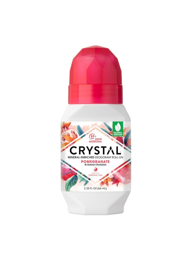 Crystal Mineral Deodorant Roll-On Pomegranate 66ml - Image 5