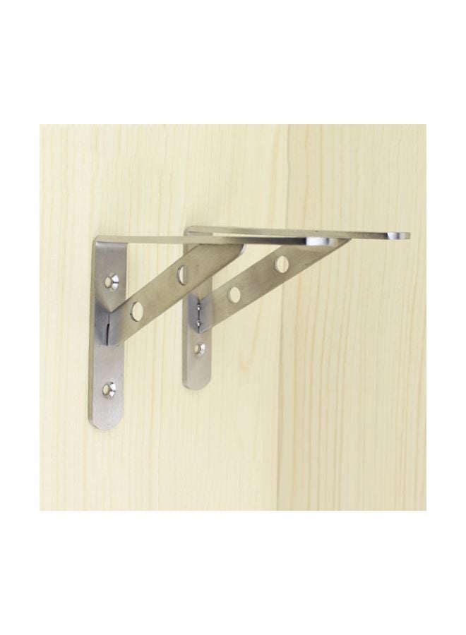 NIBEMINENT 2-Piece Support Bracket Silver 200mm  - Image 4