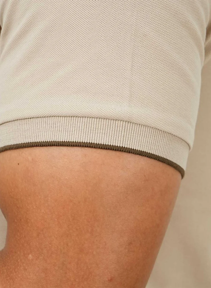 GIORDANO  Men's Slim Fit Pique Polo: Elevated Comfort, Modern Style for Men | Best Price UAE