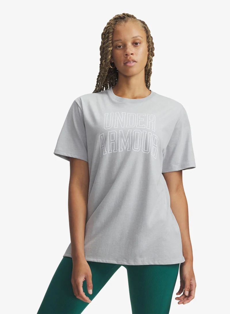 UNDER ARMOUR Oversized Campus Graphic T-Shirt