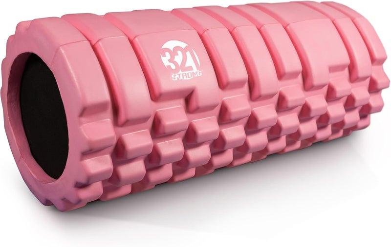 321 STRONG Foam Roller - Medium Density Deep Tissue Massager for Muscle Massage and Myofascial Trigger Point Release, with 4K eBook - Image 1