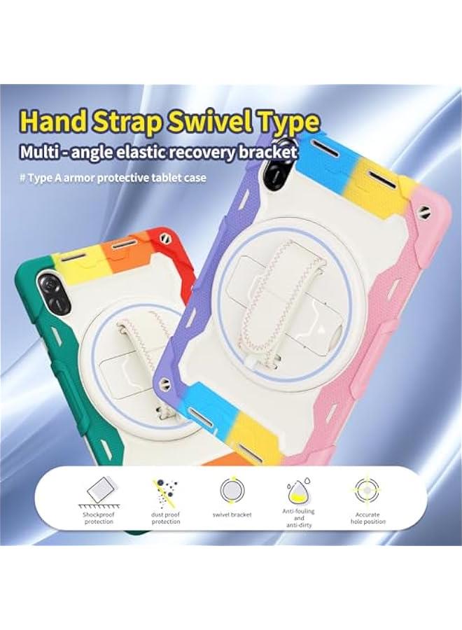 حقيبة حماية لـ Honor Pad X9 11.5 إنش بلون أزرق داكن مع حزام كتف وحماية صدمات وقبضة مريحة - Image 4