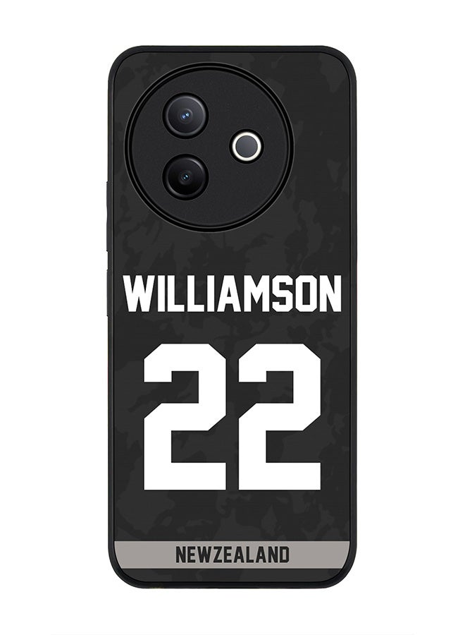 Stylizedd For Vivo Y39 5G / vivo Y300i 5G Case,Slim fit Camera Protection, Shockproof Thin Phone cover  - New Zealand Kane Williamson, Jersey No 22 - Image 1