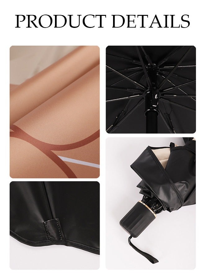 DUNISO Foldable Car Windshield Sunshade Umbrella with Cartoon Printing Protect Car from UV Rays and Heat Keeps Cars Cool Sunshade Cover for Car Front Window 125*65CM - Image 3