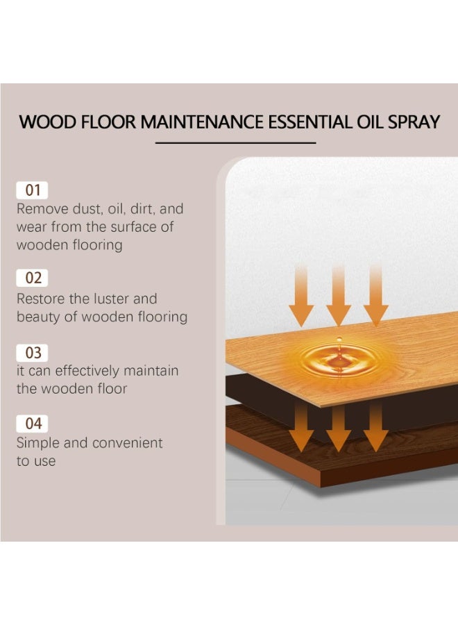 Day Wins 500ml Beeswax Polish Spray for Wood, Furniture Polish for Waterproofing u0026 Protection Spray, Wood Polish, Protects u0026 Enhances Wood Grain - Easy-to-Apply Floor Wax for Long-Lasting Beauty, Restores Shine - Image 5