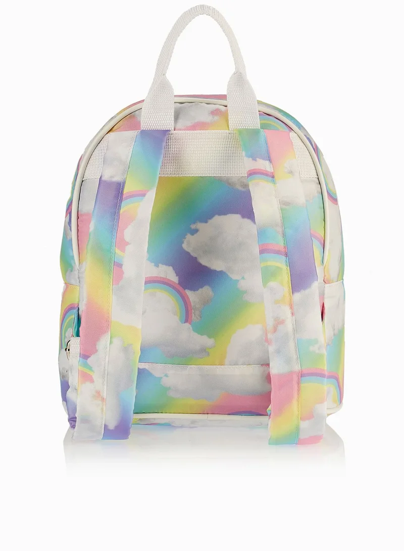 Jaded London Cloud Print Backpack
