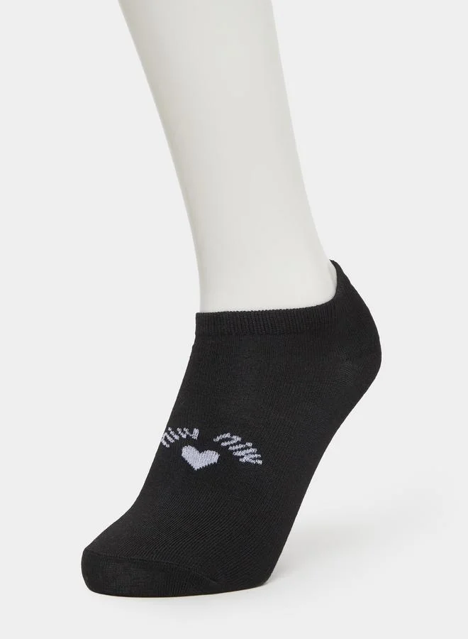 Styli Pack of 5 - Printed Ankle Socks