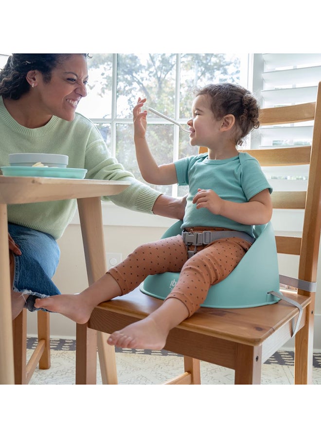 ingenuity مقعد التعزيز سهل التنظيف - أزرق مائل للصفار - Image 4