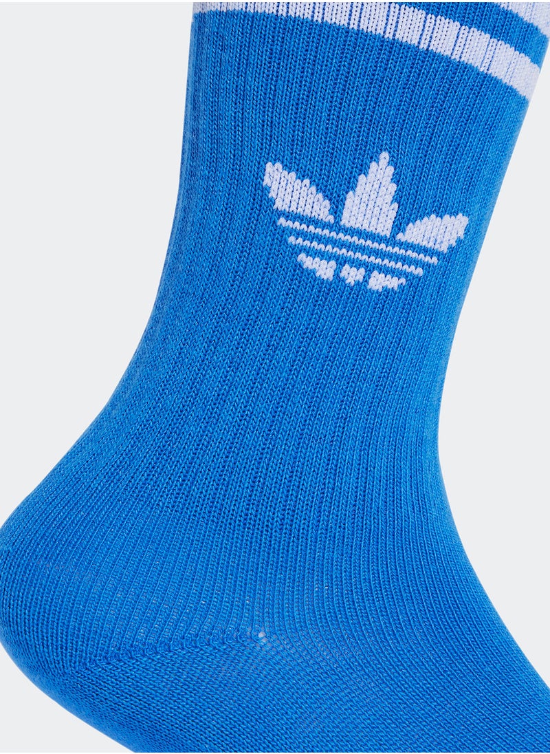 adidas Originals Kids 3 Pack Crew Socks  - Image 2