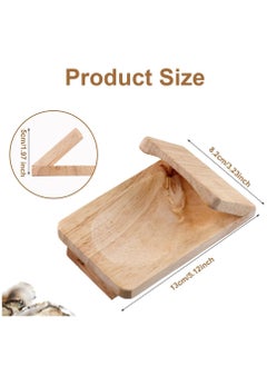 SYOSI Oyster Shucking Clamp, Shucker Tool Wood Oyster Holder, Opener Shucking Block, Wooden Seafood Shucking Clip, Z-shaped Design, Multifunctional Tool, for Kitchen Home Outdoor Barbecue Camping (3PCS)  - Image 3