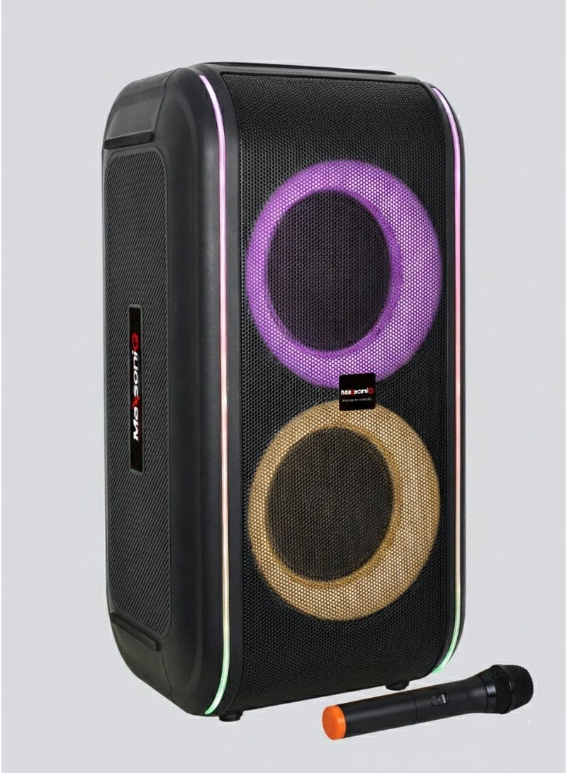 Maxsoniq Wireless Bluetooth Speaker '' Promotion Rechargeable Bluetooth Portable Party Speaker With Mic FG206 - Image 1