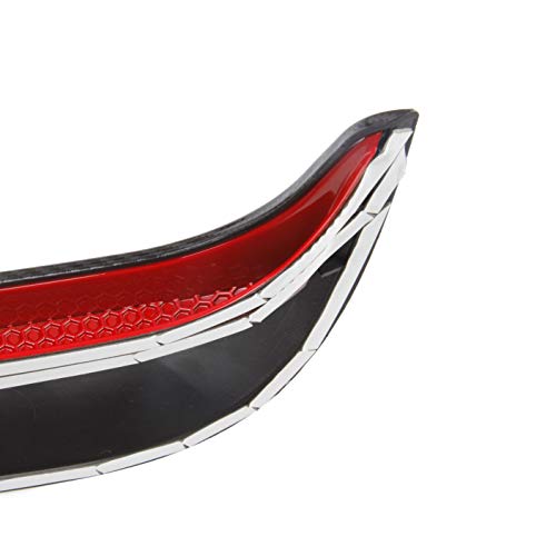 crosselec Carbon Fiber Front Door Side Fender Scoops Fin Vents for Dodge Charger 2015 2016 21017 2018 2019 2020 2021 - Image 4