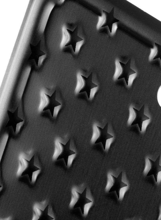 DillenCo American Flag License Plate, Frame, and Key Tag Combo Black-on-Matte Black - Image 2