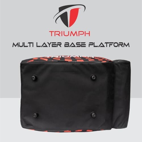 Triumph KB-611 Nylon, Polyester Skating Bag for Roller Skates (Black) 15"x11"x11" - Image 5