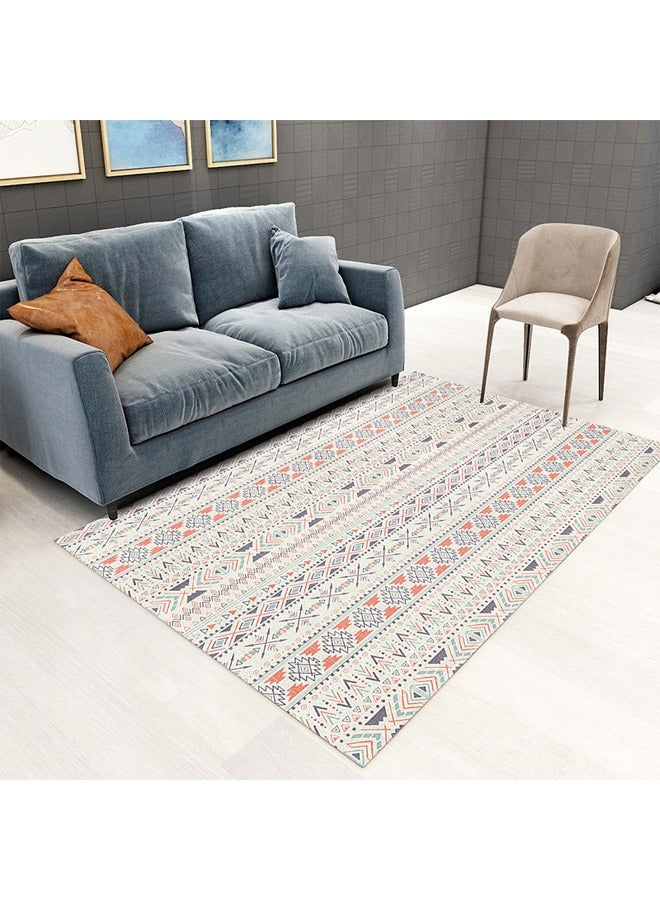 KLNAMAEAAN Nordic Style Area Rug Non-Slip Soft Decorative Carpet 160X230 CM  - Image 1