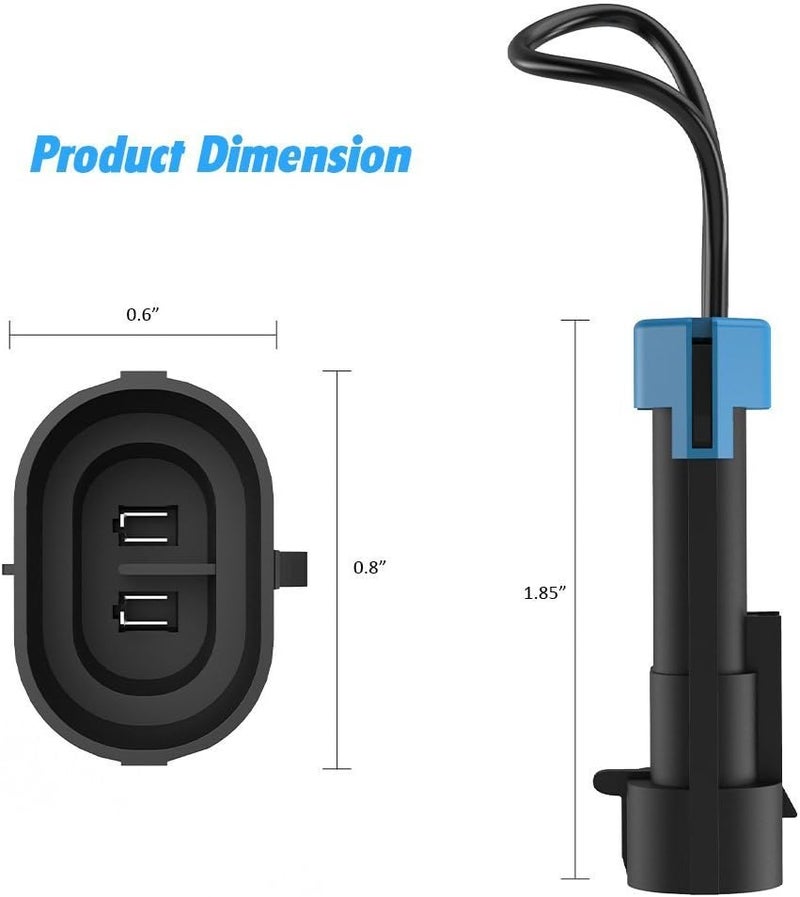 Xislet Ｓeat Ｂelt Bypass for Polaris RZR RS1 Ranger 570-1000 XP General Ｓeat Ｂelt Harness Override for Can Am Defender Commander 1000 Maverick X3 Bypass Connector Plug Clips - Image 3